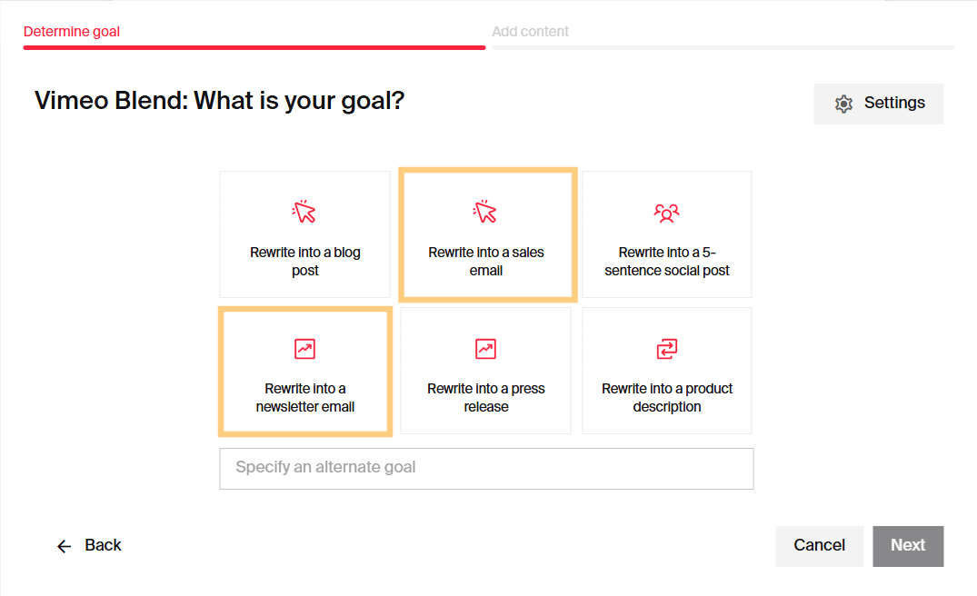 repurpose video content into emails