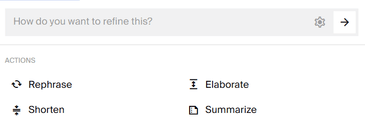 AI-assisted rewriting