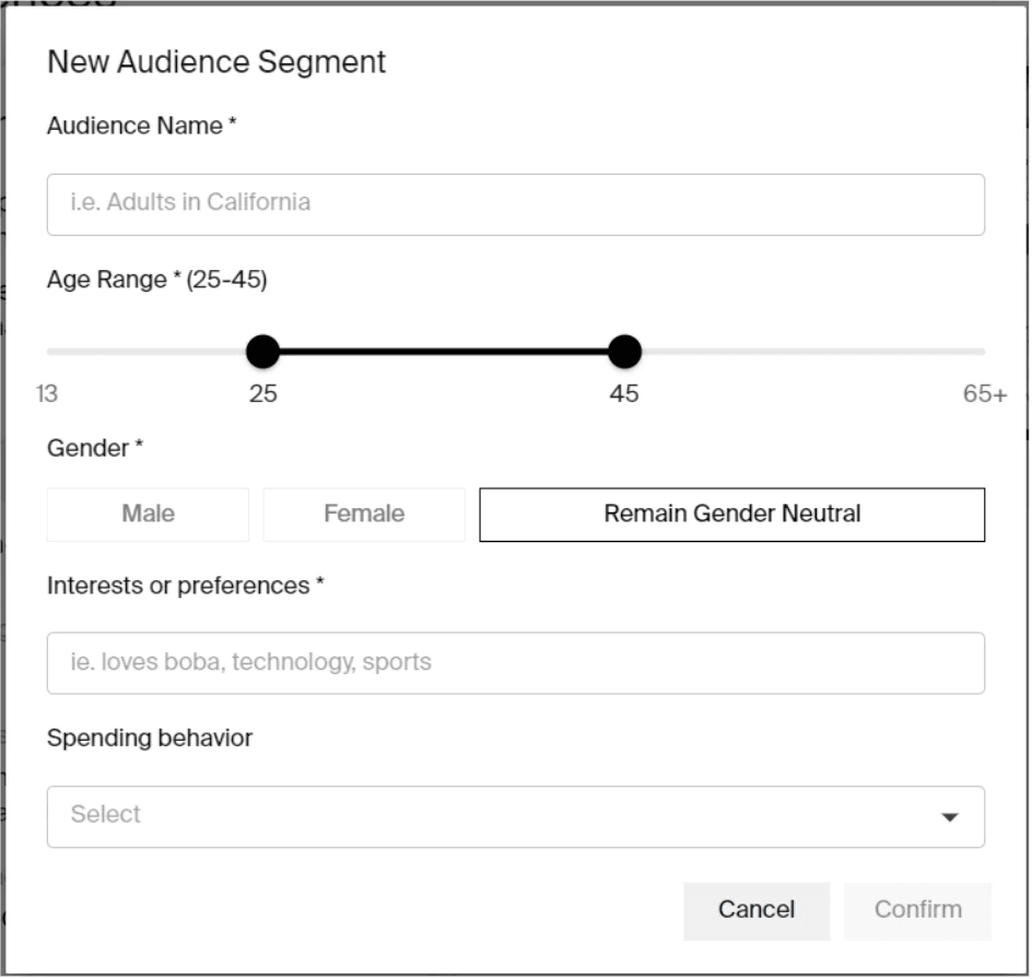 adding new audience segments