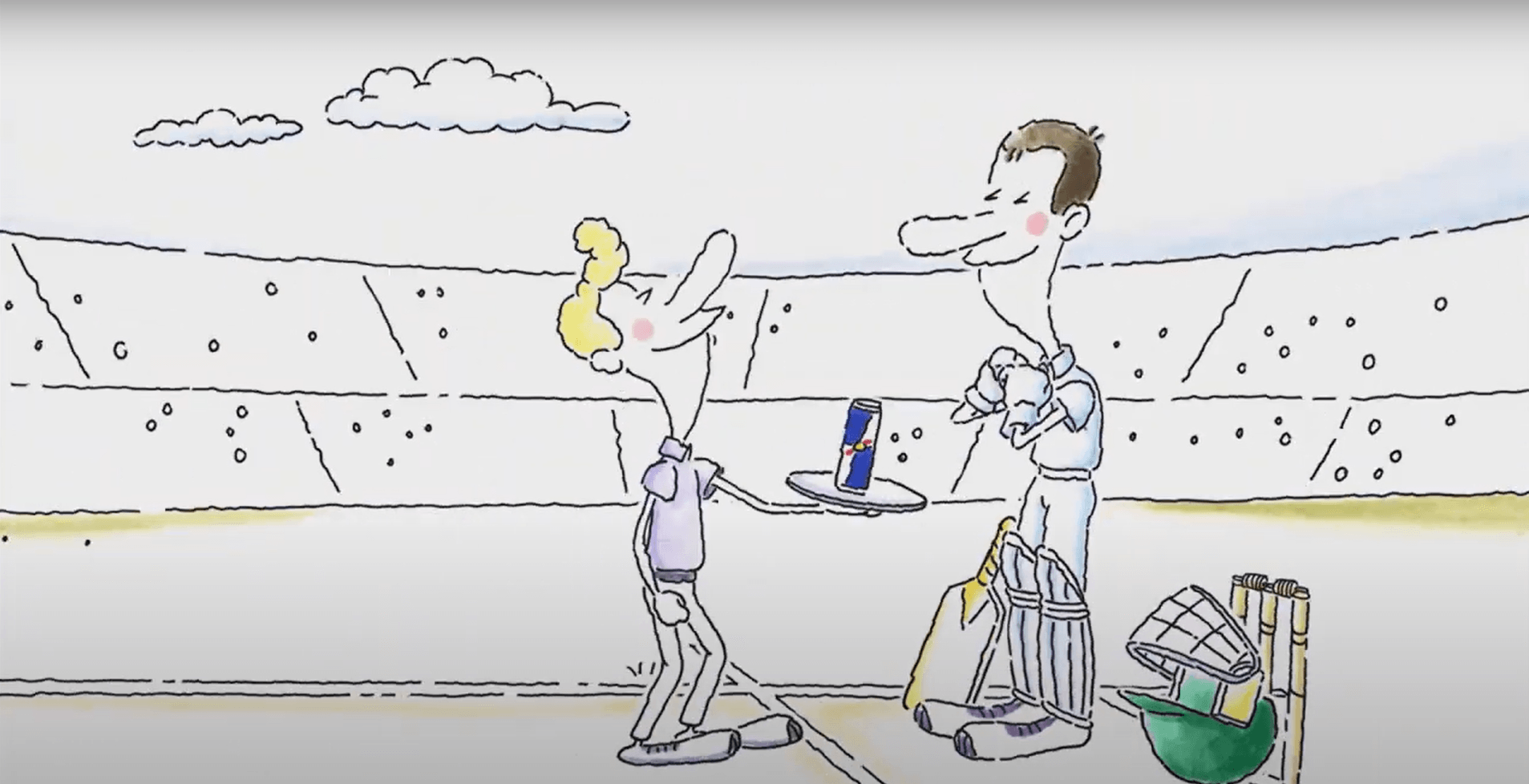 Red Bull repurposed visual