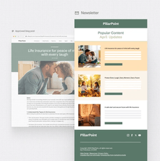 Repurpose podcasts into newsletters and social media posts.png