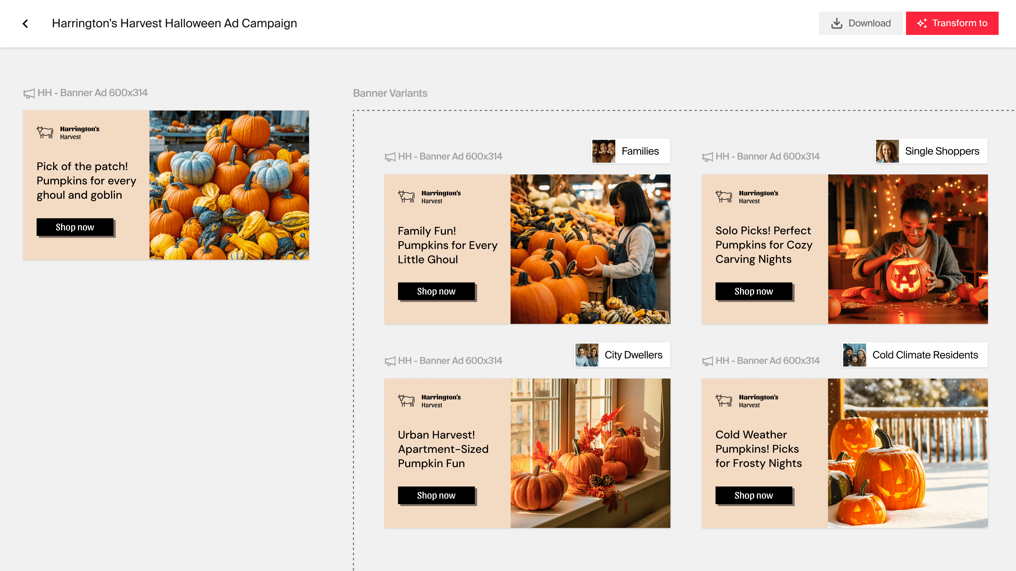 Localized AI designs for ad campaigns