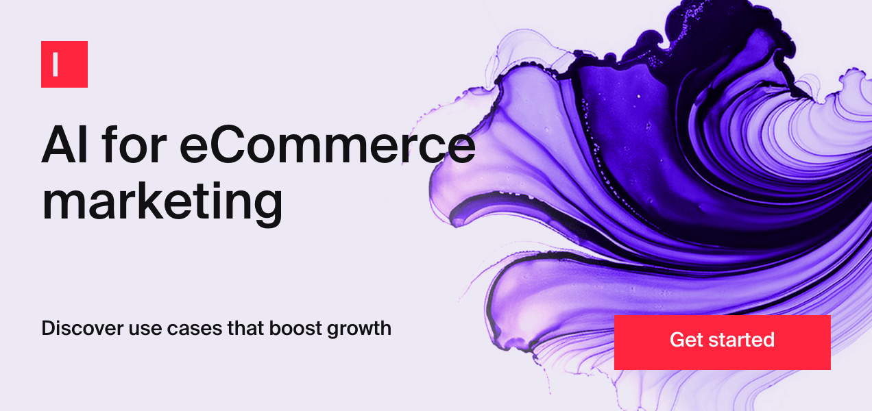 AI for eCommerce marketing