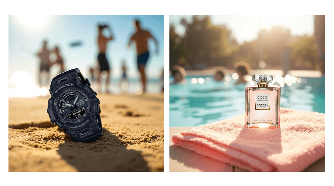 AI photography generator for seasonal campaigns - summer themed product photos